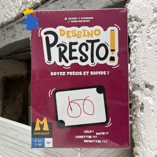 Dessino Presto ! - Surfin' Meeple