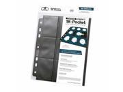 Ultimate Guard 18-Pocket Pages Side-Loading Album (Black)