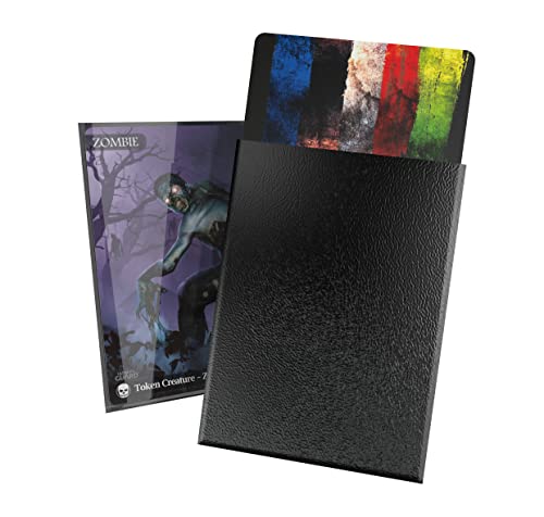 Cortex Sleeves Standard Size Black (100) Standard Glossy Black