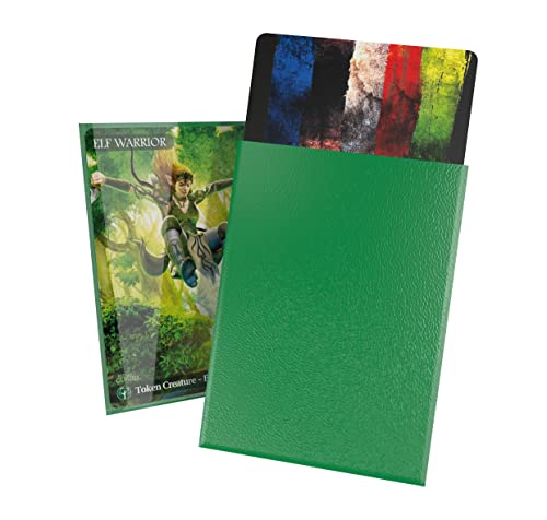 Cortex Sleeves Standard Size Green (100) Standard Glossy Green