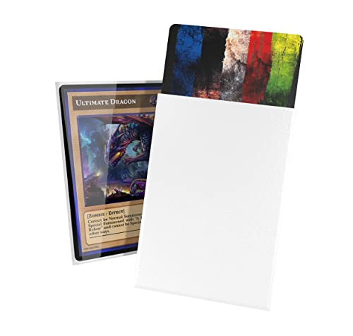 Ultimate Guard Cortex Card Sleeves 60 Japanese Size TCG Sleeves 62 X 89mm White Back Glossy Finish No PVC & Acid-Free High Clarity Japanese Glos
