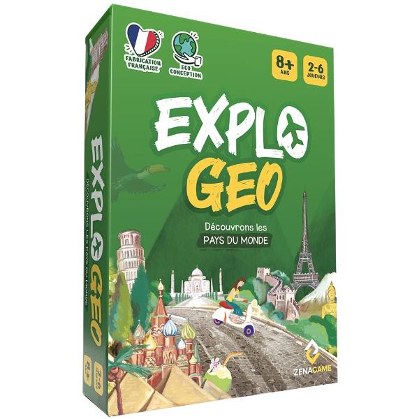 Jeu D’ambiance Gigamic ExploGéo Découvrons Les Pays Du Monde