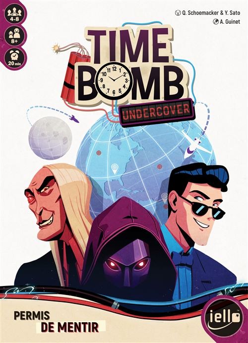 Iello  Partyspel Timebomb Undercover Franstalige Versie