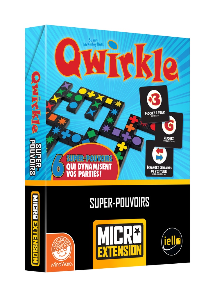 Qwirkle super pouvoirs micro extension IELLO