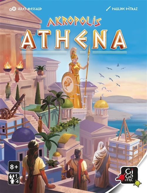 Gigamic Strategiespel Akropolis Athena