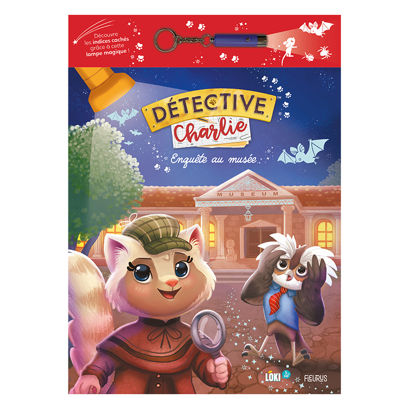 livre IELLO loki détective charlie enquêque au musée