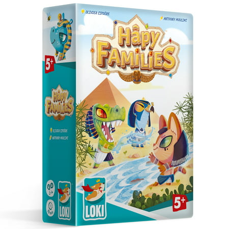 Iello Loki   Hâpy Families   Family Card Game   Ages 5+   2-4 Players   10 Minutes Playing Time