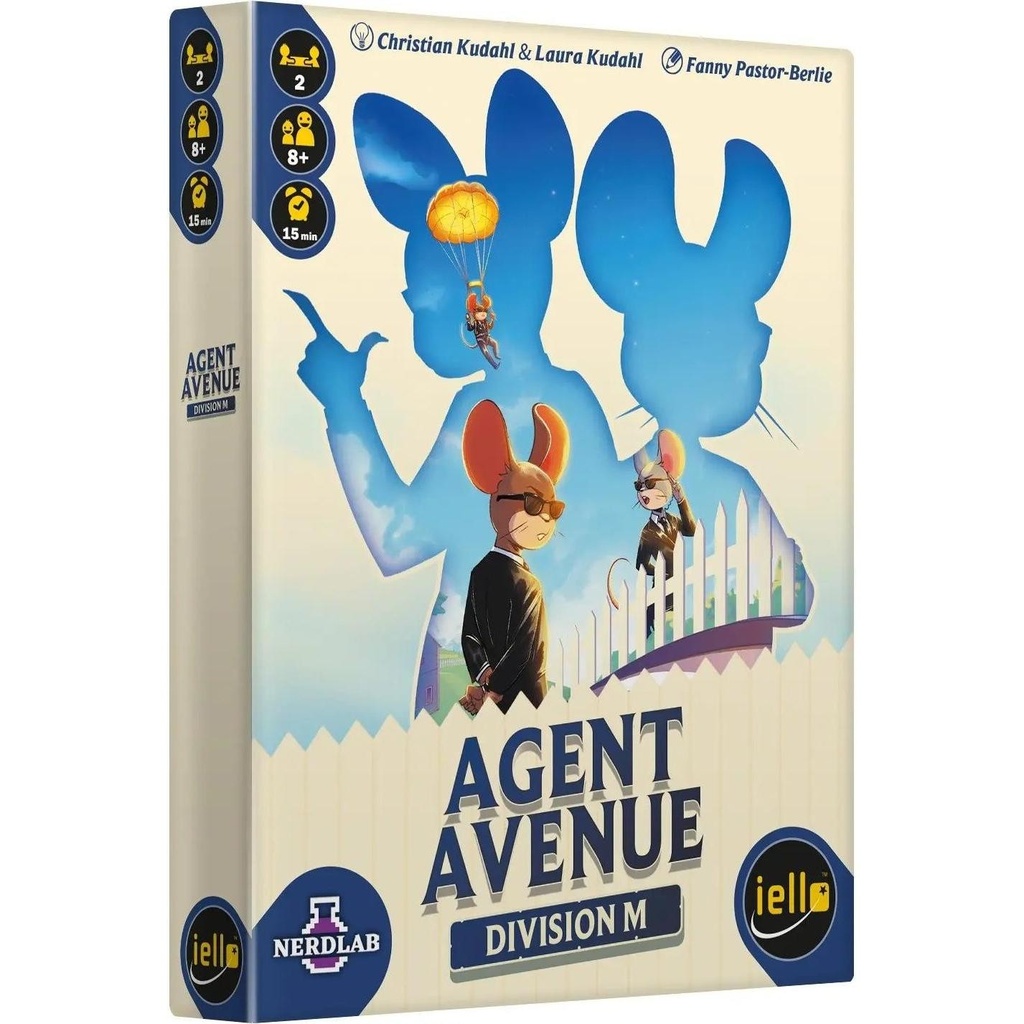 Iello Jeu - Agent Avenue : Division M (Ext) (FR) (Francese, 2 - 4Giocatori)