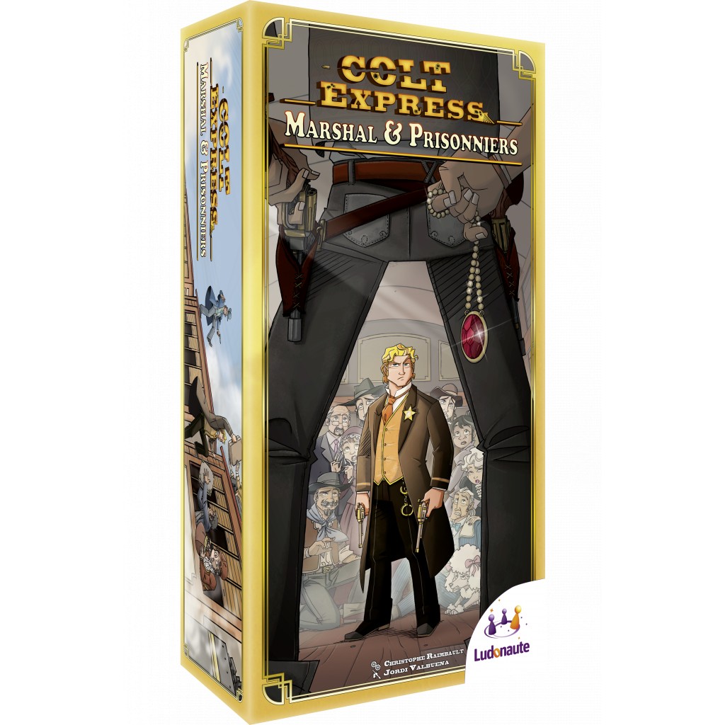 COLT EXPRESS Marshall et Prisonniers - Blackrock Games