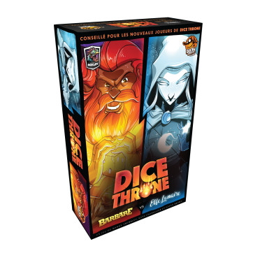 DICE THRONE S1 - Barbare vs Elfe Lunaire - Neoludis