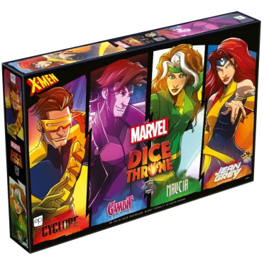 DICE THRONE MARVEL - Cyclope, Gambit, Malicia, Jean Grey - Neoludis
