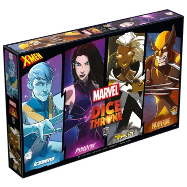 DICE THRONE MARVEL - Iceberg, Psylocke, Tornade, Wolverine - Neoludis