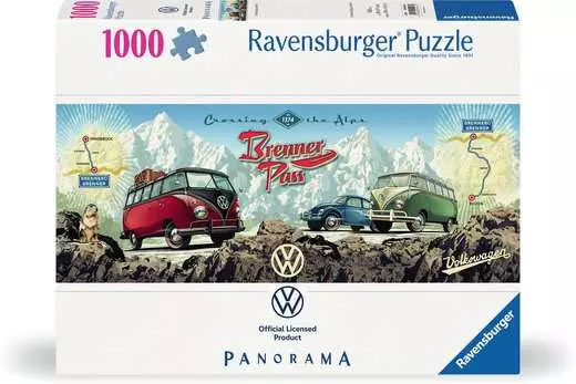 Pz A travers Alpes en VW - Ravensburger