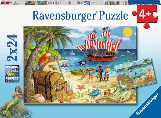 Pz Pirates et sirènes 2x2 - Ravensburger
