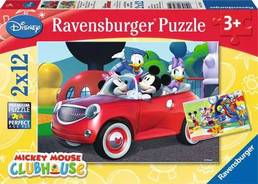 Mickey, Minni.amis 2x12p - Ravensburger