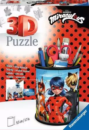 Pz 3D Pot à crayons Mirac - Ravensburger