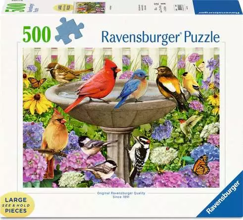 Pz Le bain d'oiseaux 500p - Ravensburger