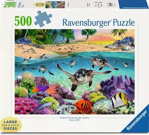 Pz Bébés tortues mer 500p - Ravensburger