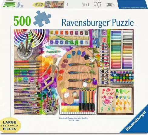 Pz Palette artiste 500p L - Ravensburger
