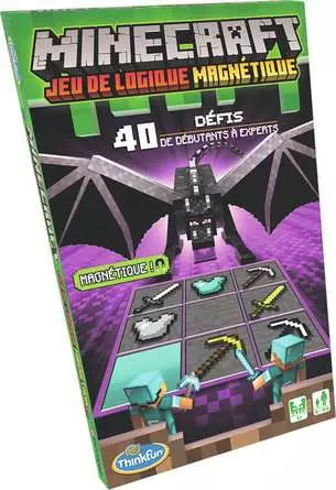 Minecraft log. magnétique - Ravensburger