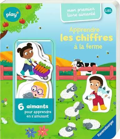 play+ livre aimanté nombr - Ravensburger