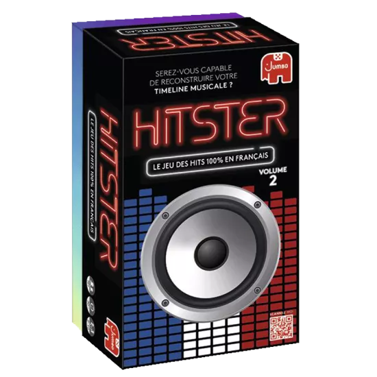 Hitster Volume 2 100% Chansons Françaises - Pixie Games