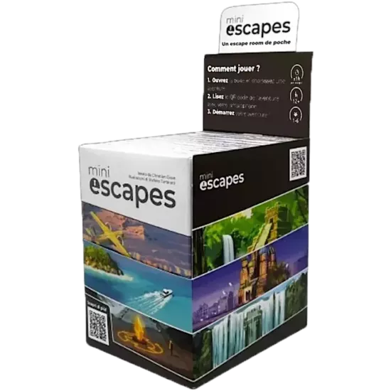 Présentoir De 10 Mini Escape Saison 1 - Pixie Games