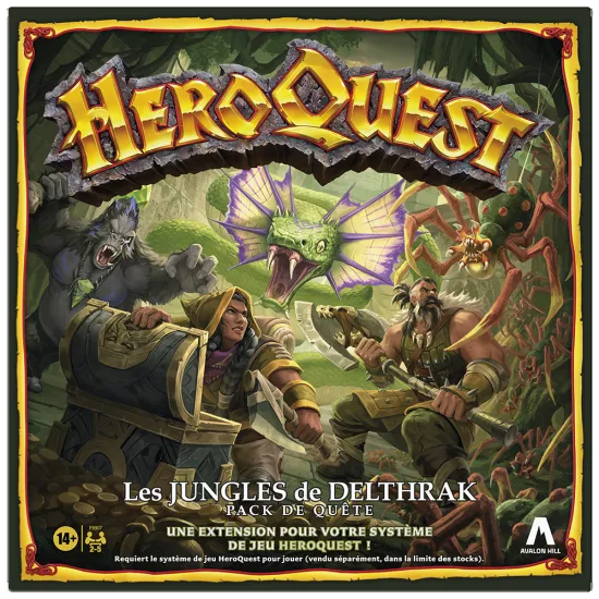 Heroquest Ext. Les Jungles De Delthrak - Pixie Games