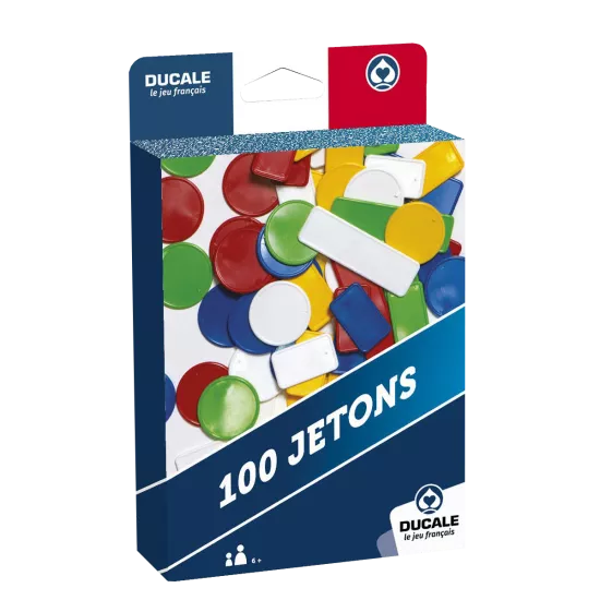 Ducale Boîte 100 Jetons - Eco Format - Pixie Games