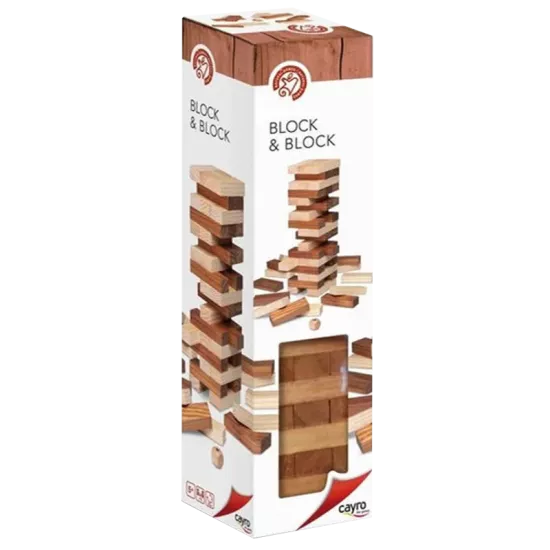 Block & Block 2 Couleurs (Jenga) - Pixie Games