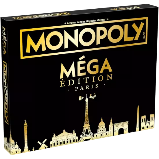 Monopoly Méga Edition Paris - Pixie Games
