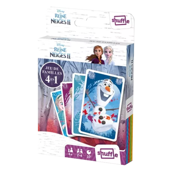 Jeu De Familles Reine Des Neiges 2 Eco Format - Pixie Games